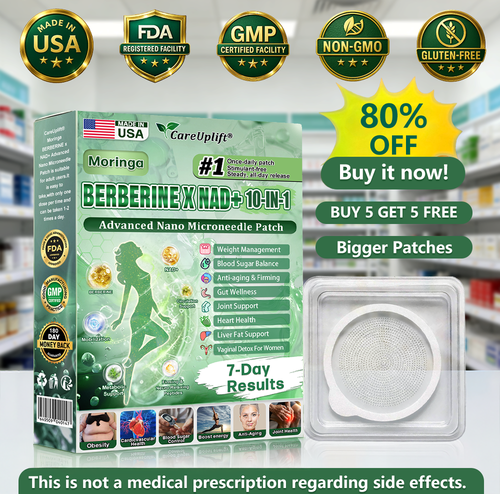 𝐂𝐚𝐫𝐞𝐔𝐩𝐥𝐢𝐟𝐭® 𝑴𝒆𝒕𝒂𝒃𝒐𝒍𝒊𝒄 𝑵𝒂𝒏𝒐 𝑴𝒊𝒄𝒓𝒐𝒏𝒆𝒆𝒅𝒍𝒆 𝑷𝒂𝒕𝒄𝒉🇺🇸(𝐉𝐮𝐬𝐭 𝐨𝐧𝐜𝐞 𝐚 𝐝𝐚𝐲, 𝐯𝐢𝐬𝐢𝐛𝐥𝐞 𝐜𝐡𝐚𝐧𝐠𝐞𝐬 𝐢𝐧 𝟕 𝐝𝐚𝐲𝐬）𝘽𝙚𝙧𝙗𝙚𝙧𝙞𝙣𝙚 + 𝙈𝙤𝙧𝙞𝙣𝙜𝙖 𝙁𝙤𝙧𝙢𝙪𝙡𝙖 ✅ 𝐅𝐨𝐫 𝐨𝐛𝐞𝐬𝐢𝐭𝐲, 𝗟𝗼𝗼𝘀𝗲 𝘀𝗸𝗶𝗻,𝐝𝐢𝐚𝐛𝐞𝐭𝐞𝐬, 𝐬𝐥𝐞𝐞𝐩 𝐚𝐩𝐧𝐞𝐚, 𝐣𝐨𝐢𝐧𝐭 𝐢𝐬𝐬𝐮𝐞𝐬, 𝐚𝐧𝐝 𝐦𝐨𝐫𝐞 💯💯